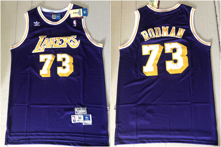 Lakers 73 Dennis Rodman Purple Hardwood Classics Jersey,We sell and wholesale Lakers 73 Dennis Rodman Purple Hardwood Classics Jersey on line form chian!